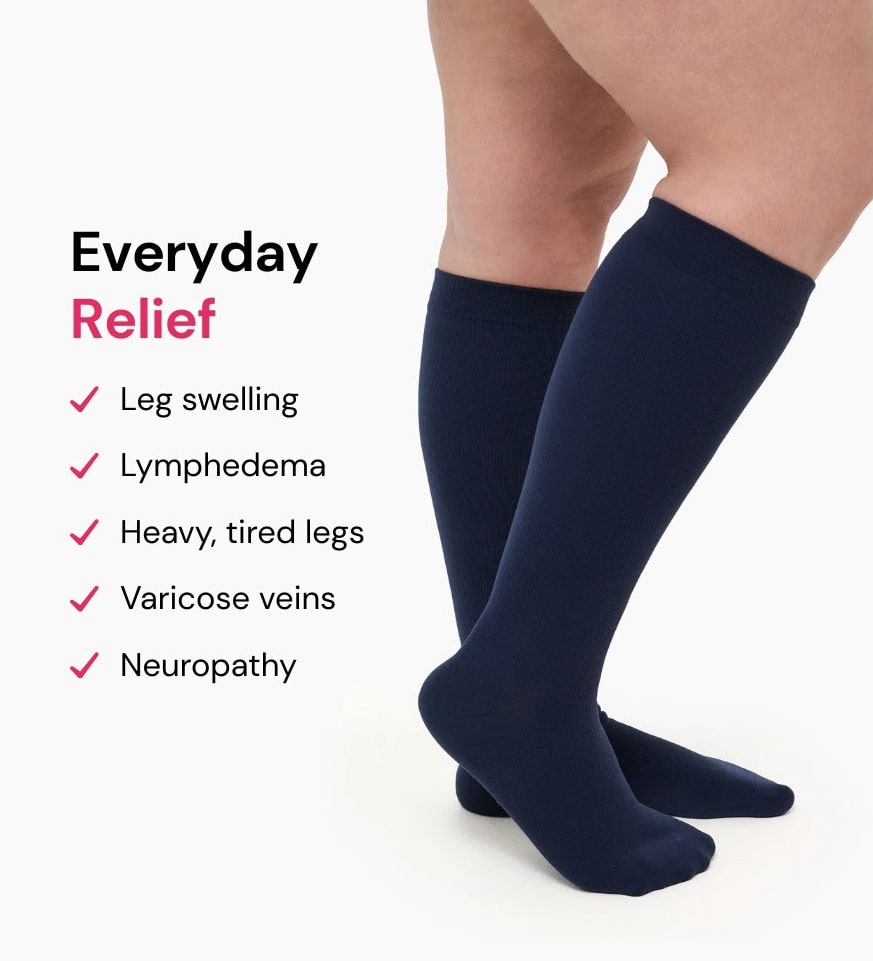 Original Wide Compression Socks